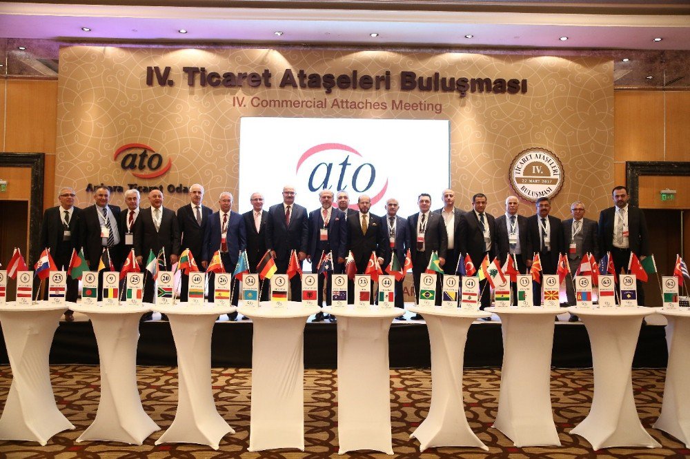 Ato Ticaret Ataşelerini Buluşturdu