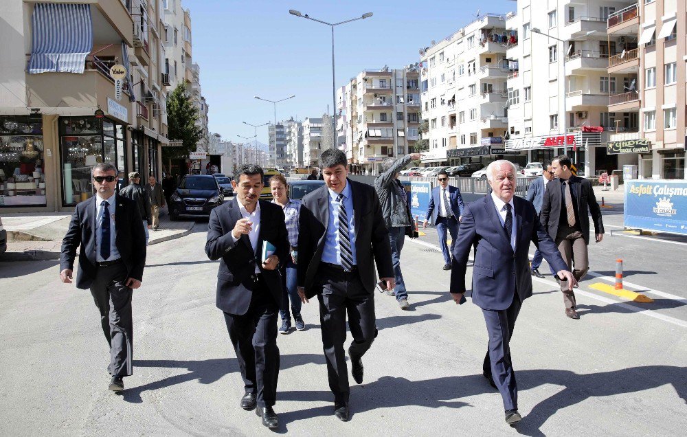 Türel, Tonguç Caddesi’ni İnceledi