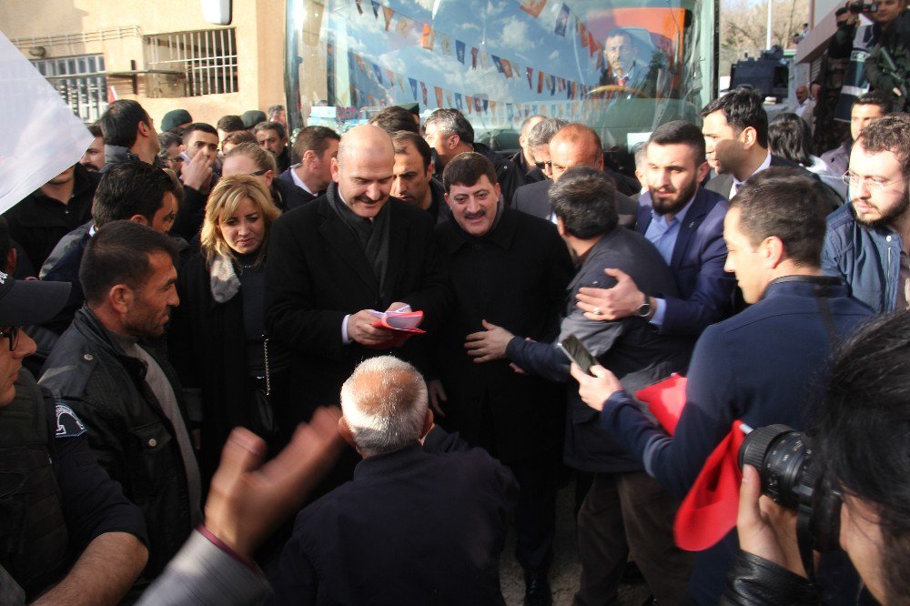 İçişleri Bakanı Soylu, Silvan’da