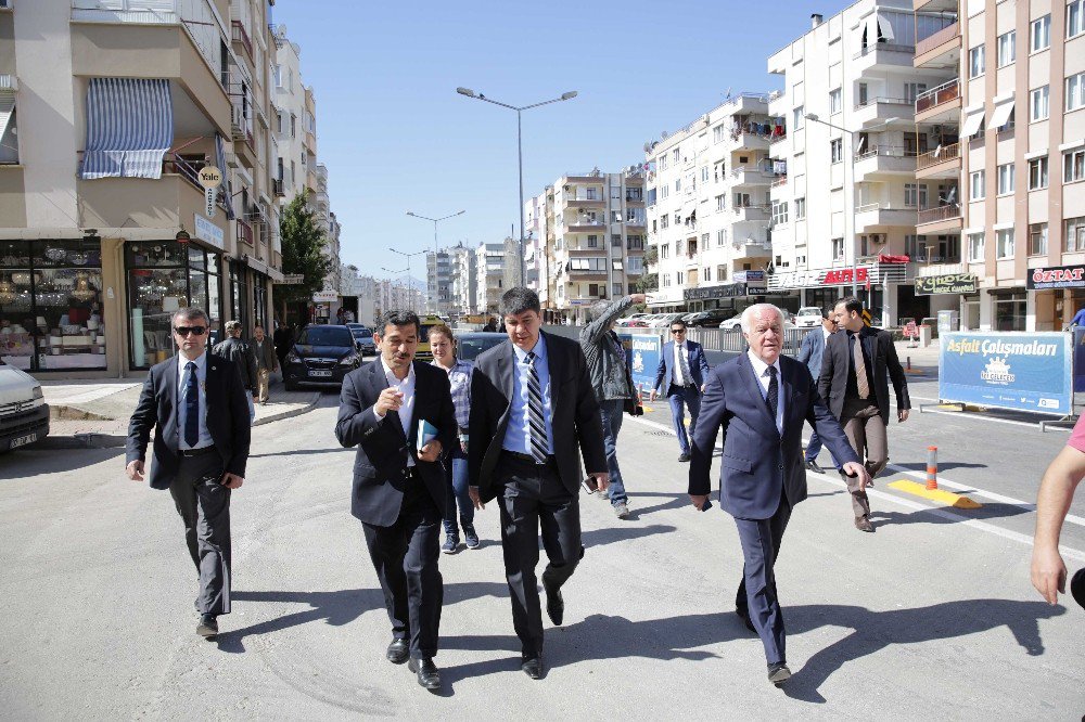 Türel, Cumhurbaşkanı Erdoğan’ın Açacağı Tonguç Caddesi’ni İnceledi