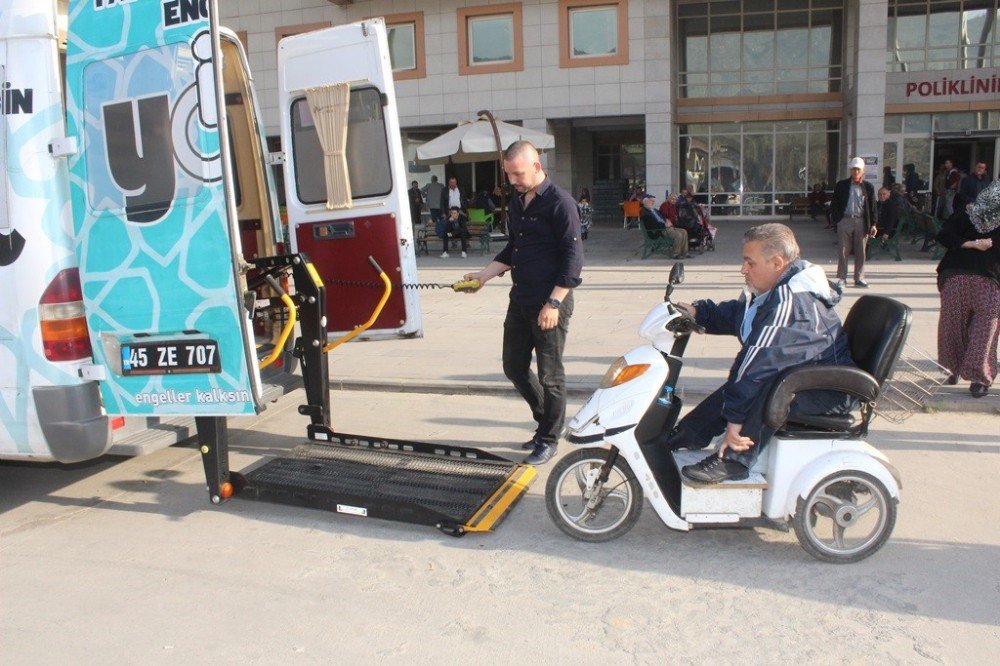 Alaşehir’de Engellilere Büyük Kolaylık