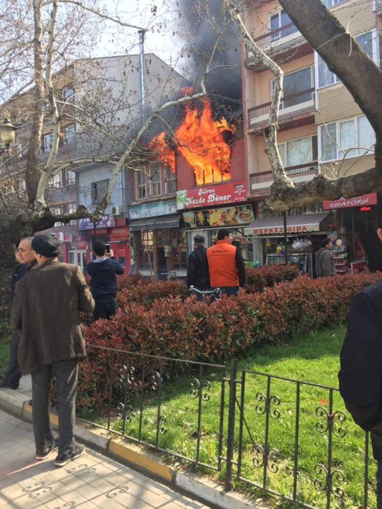 Bursa’da Korkutan Yangın