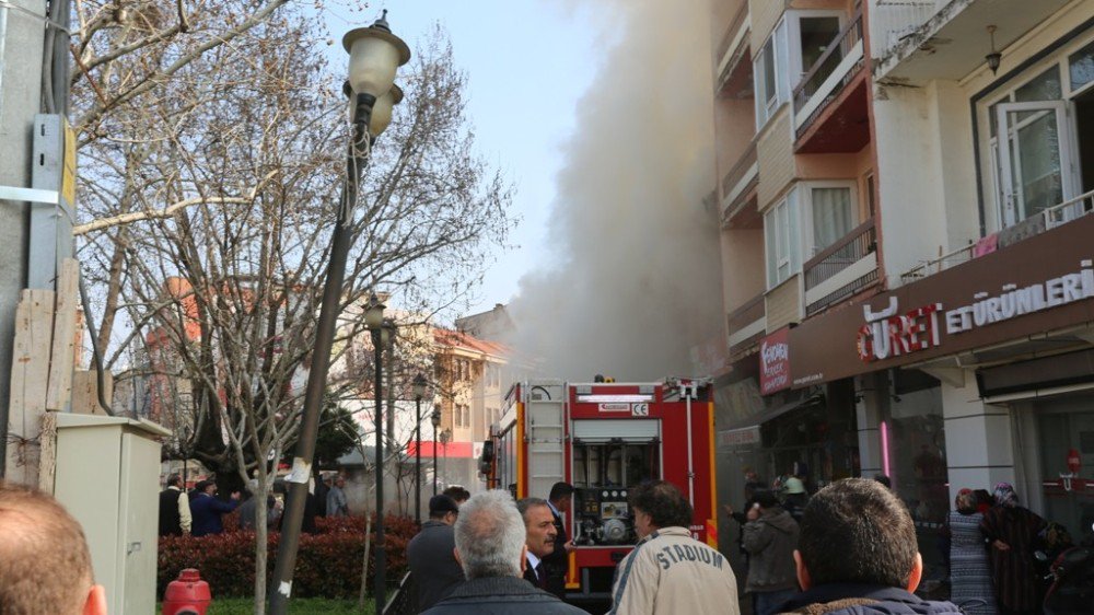 Bursa’da Korkutan Yangın