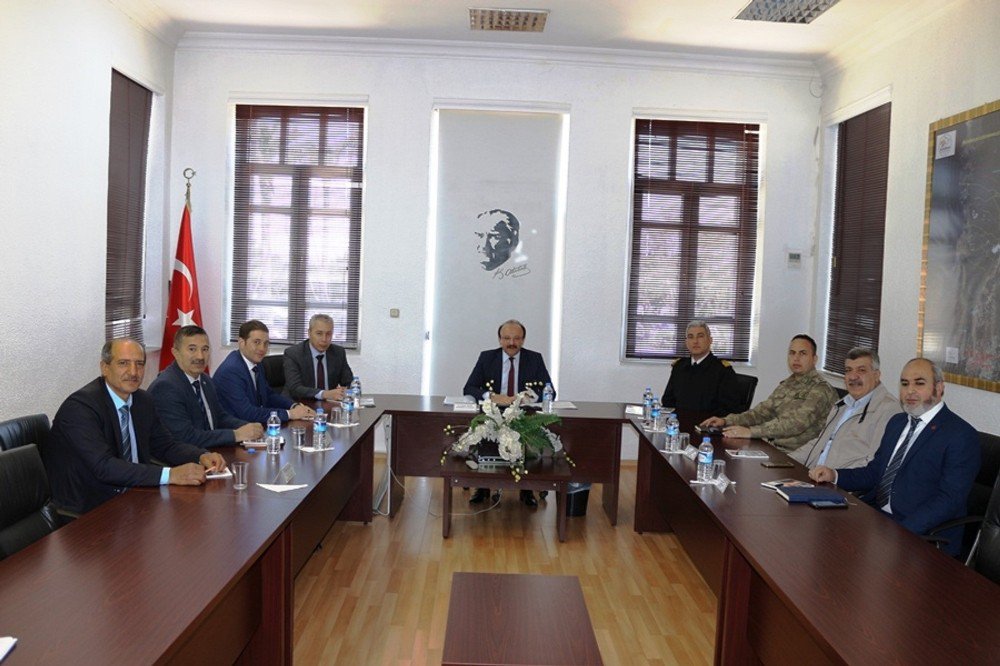 İskenderun’da Seçim Güvenliği Toplantısı