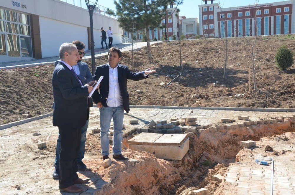 Bilecik Belediye Başkan Yardımcısı Abdullah Ay Devam Eden Çalışmaları Yerinde İnceledi