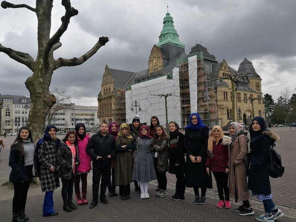 Öğrenciler Almanya’da Staj Gördü