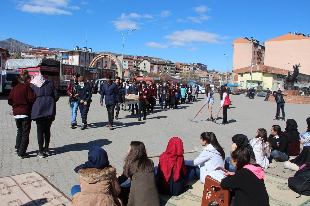 Oltu’da Kurtuluş Provası