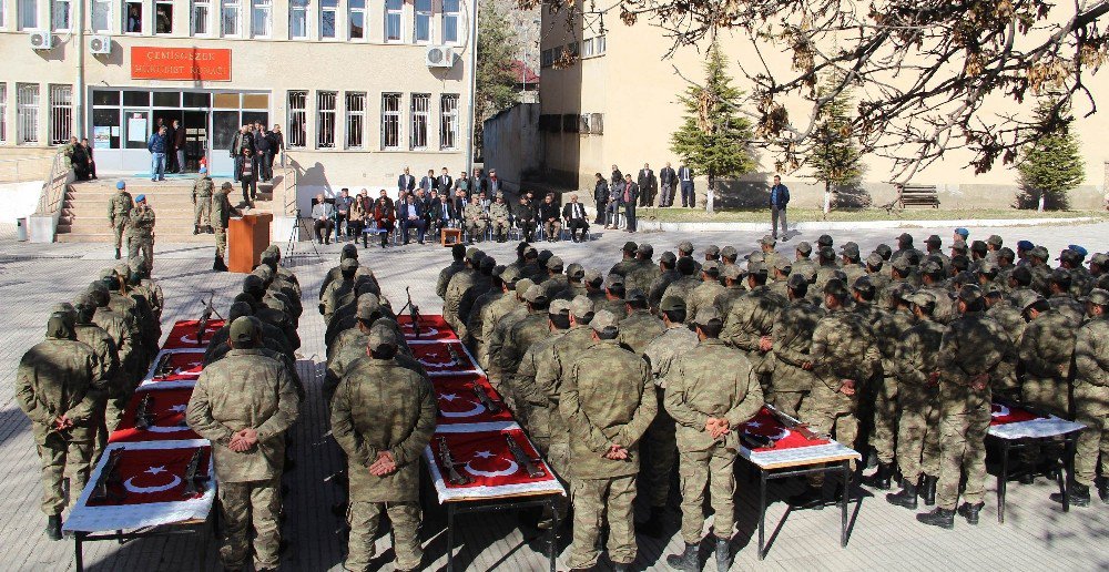 Tunceli’de 168 Güvenlik Korucusu Yemin Etti