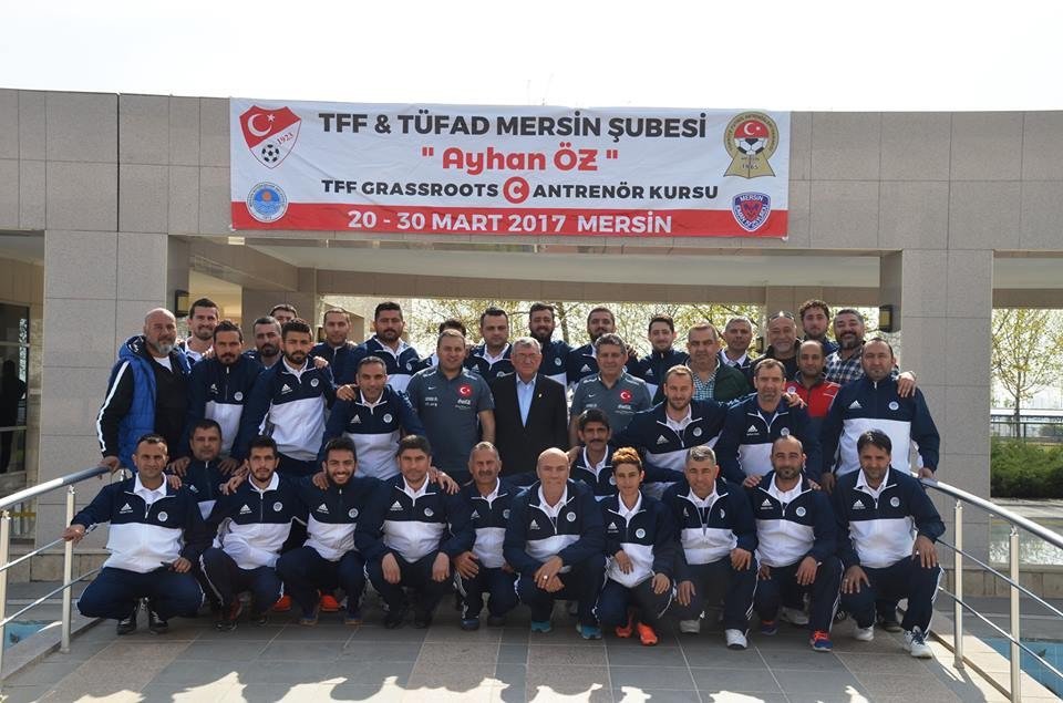 Tff Grassroots C Antrenör Kursu Mersin’de Başladı