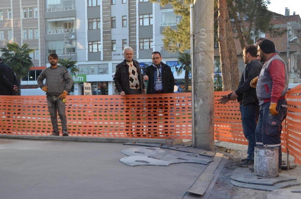 Alaçam Hükümet Konağına Çevre Düzenlemesi