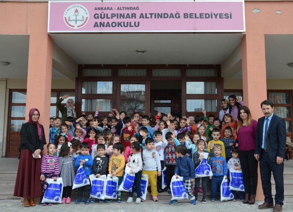 Altındağ’da Anaokulu Öğrencilerine Temizlik Eğitimi