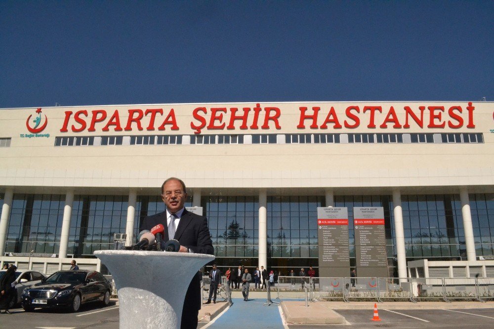 Sağlık Bakanı Akdağ, Isparta Şehir Hastanesini İnceledi