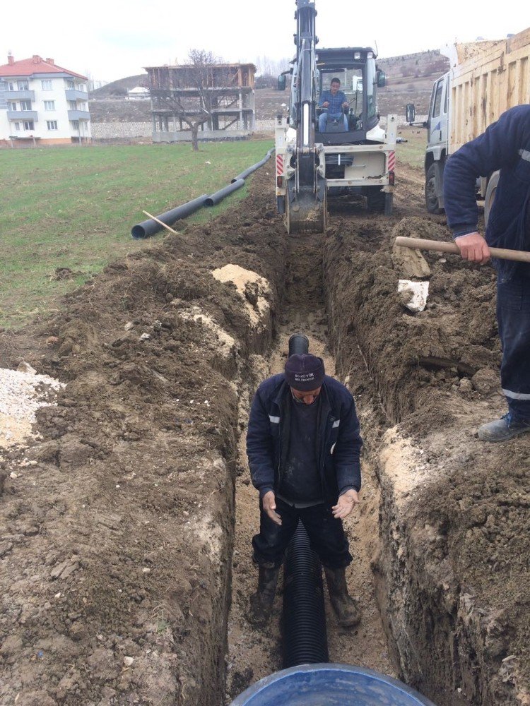 Bozüyük’te Alt Yapı Çalışmaları