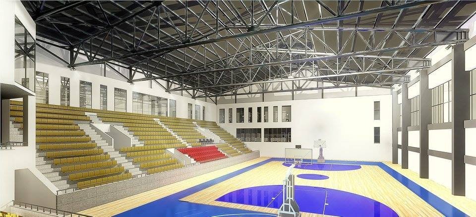 Spor Salonu İnşaatı Yükseliyor