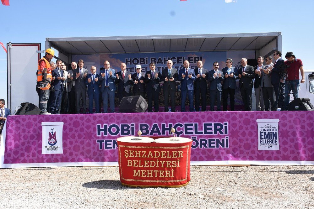 Hobi Bahçeleri Projesinin Temelleri Atıldı