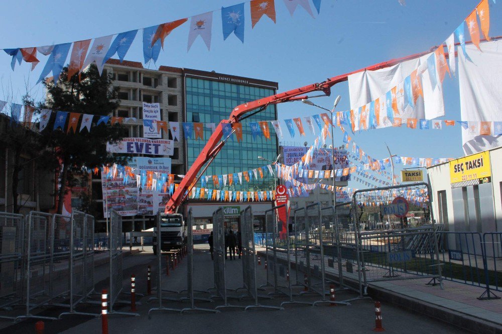 Başbakan Binali Yıldırım İçin Hazırlıklar Tamamlandı