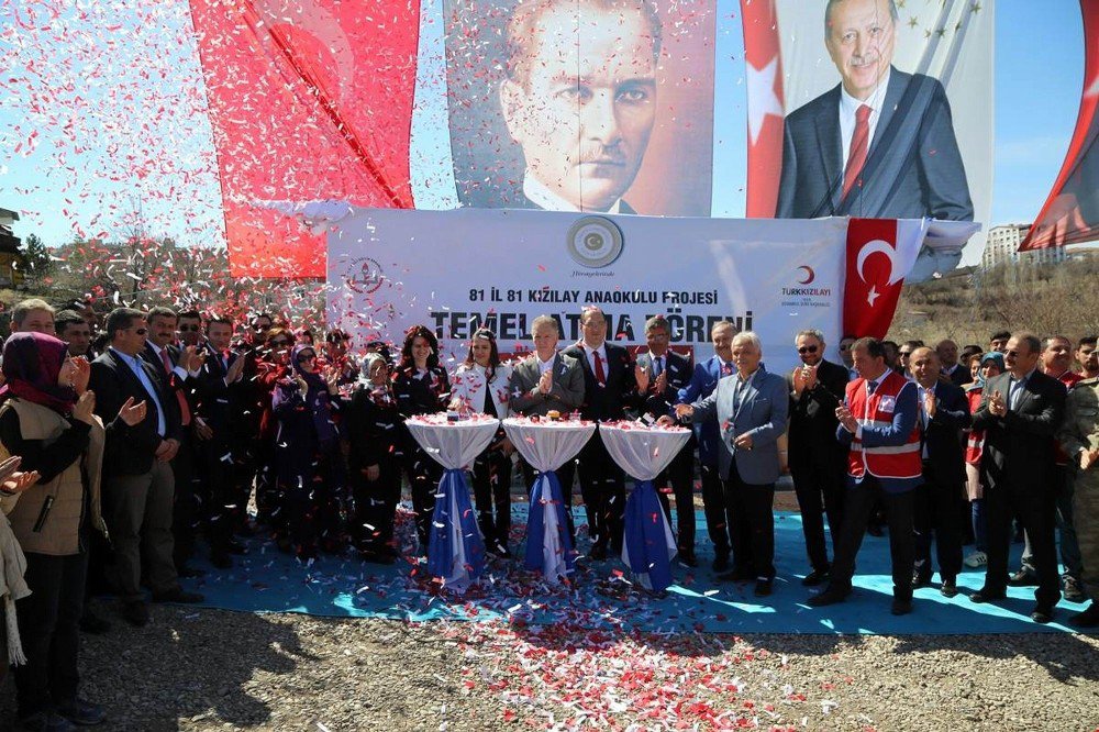 Suşehri’nde Anaokulunun Temeli Atıldı