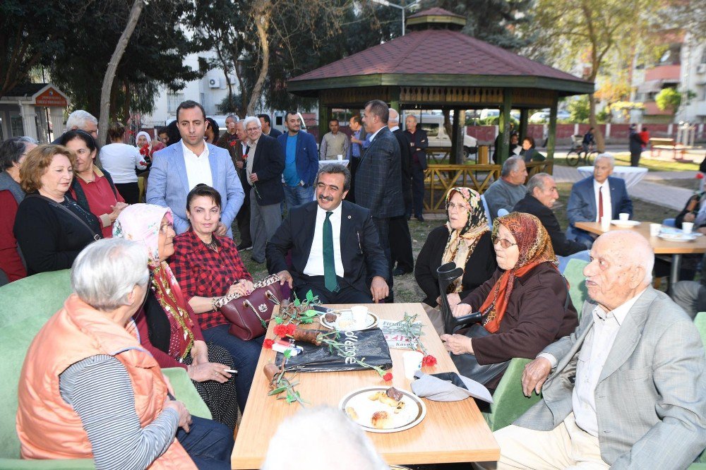 Çetin, Emekli Dinlenme Evinde Yaşlılarla Buluştu