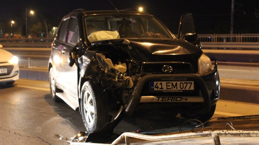 Kocaeli’de Trafik Kazası: 1 Yaralı