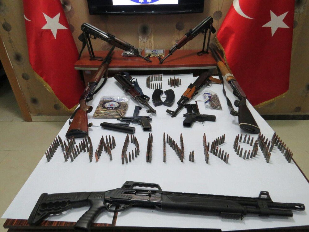 Mardin’de Silah Kaçakçılarına Darbe