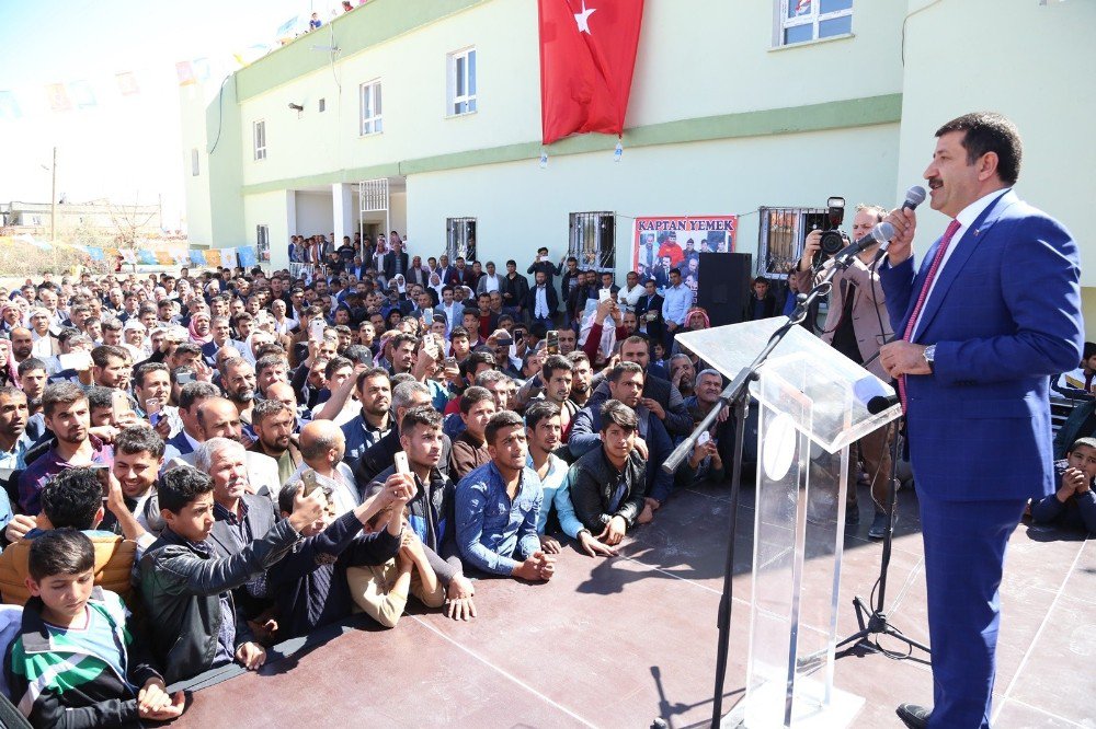 Başkan Ekinci Mitingde Yüzlerce Kişiye Seslendi