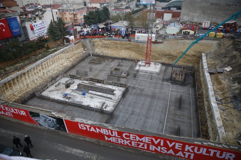 Küçükçekmece’de Cemevi Ve Kültür Merkezinin Temeli Atıldı