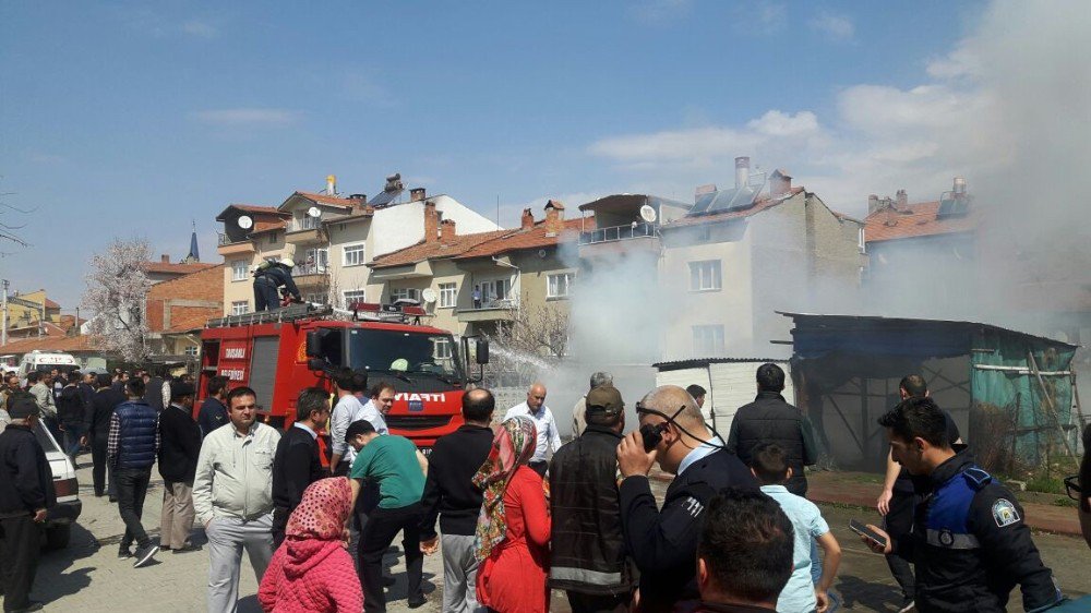 Tavşanlı’da Korkutan Yangın