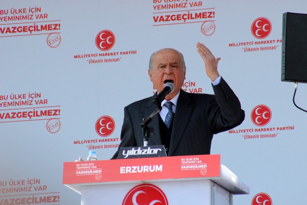 Bahçeli: “Kılıçdaroğlu Ve Hayırsız Havarileri Kabullenemiyorlar, 16 Nisan’da Yıldırım Yemişe Dönecekler”