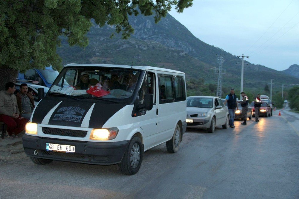 Datça’da Jandarmanın Denetimleri Gece Gündüz Devam Ediyor