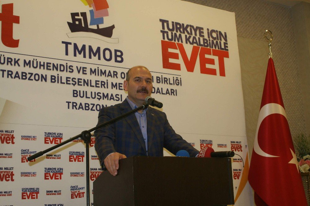 İçişleri Bakanı Soylu Trabzon’da