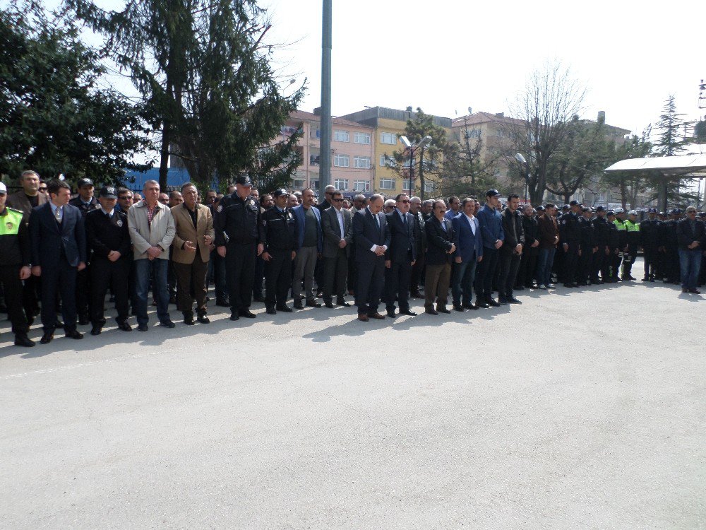 Kalbine Yenik Düşen Gazi Polis Memuruna Tören Düzenlendi