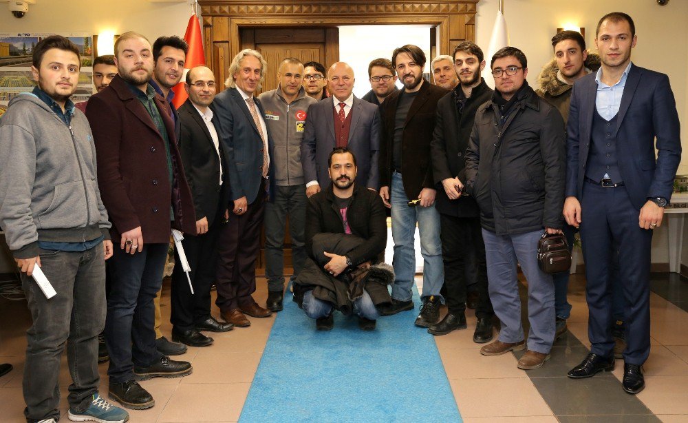 15 Temmuz Gazileri Ve Nöbetçileri’nden Başkan Sekmen’e Ziyaret