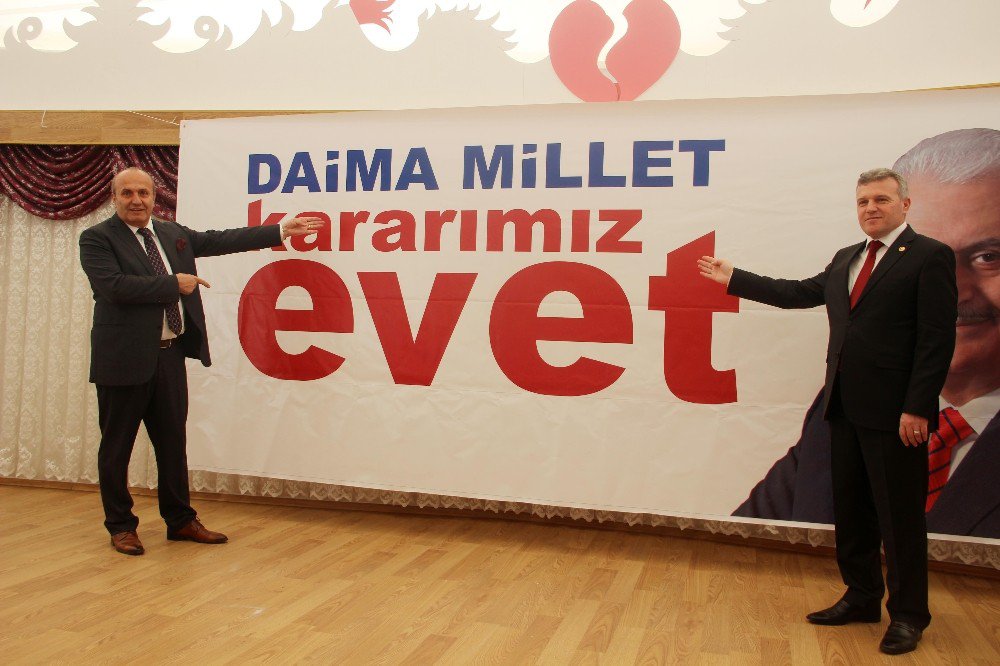 Taşköprü’de Muhtarlara Referandum Anlatıldı