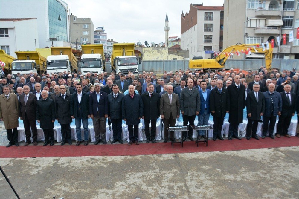 Hayrabolu Meydan Düzenlemesi Ve Yeraltı Otopark’ın Temeli Atıldı