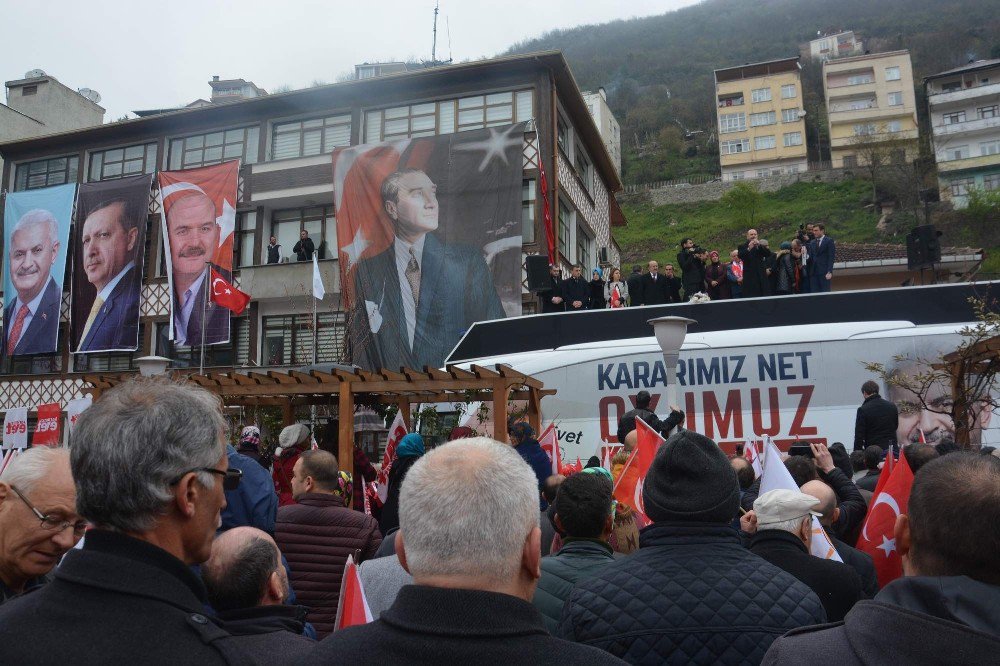 İçişleri Bakanı Soylu Trabzon’da