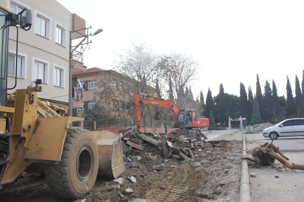 Turgutlu Sokaklarında Sil Baştan Yenileme