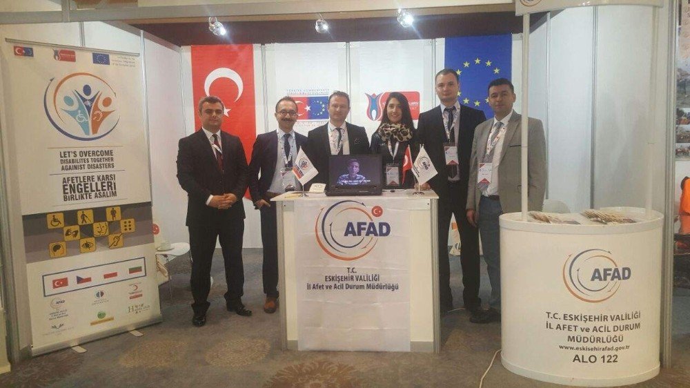 Eskişehir Afad Avrupa Afet Zararlarını Azaltma Forumuna Katıldı