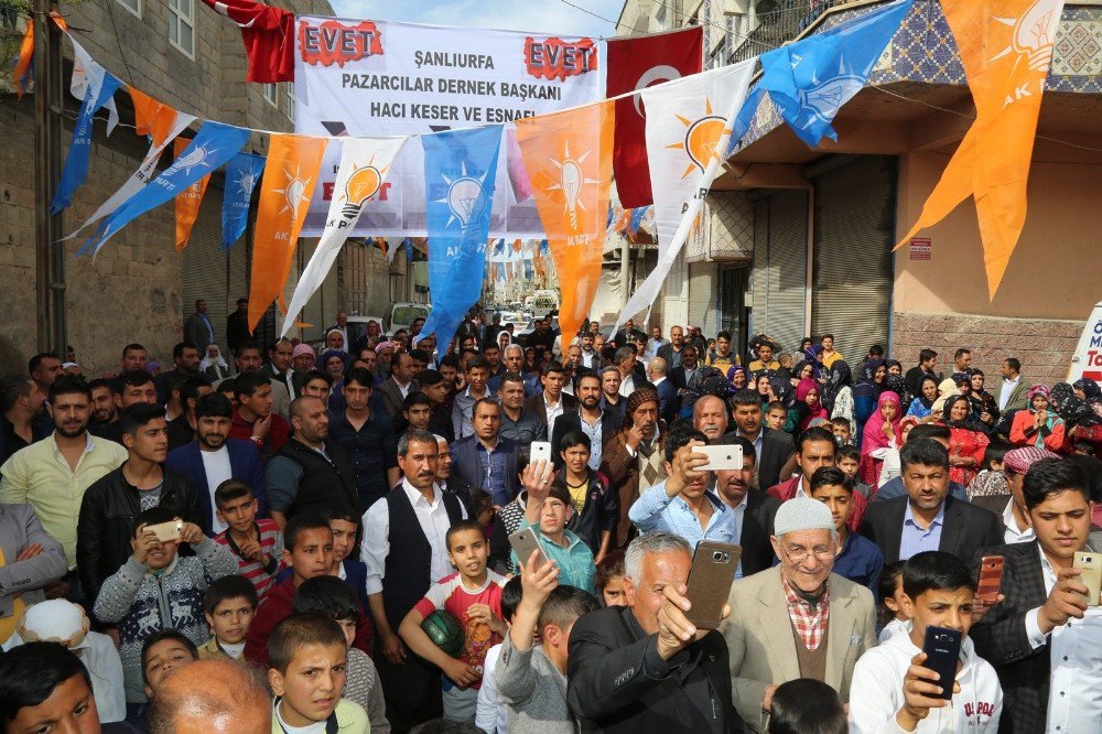 Belediye Başkanı Ekinci, Evet İçin Çalışmalarını Sürdürüyor