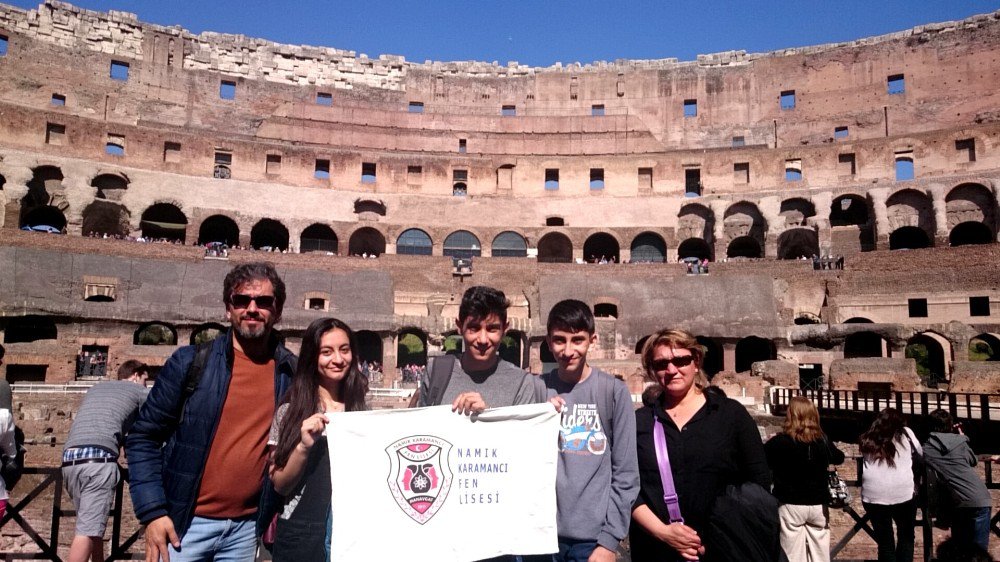 Manavgat Fen Lisesi İtalya’dan Döndü