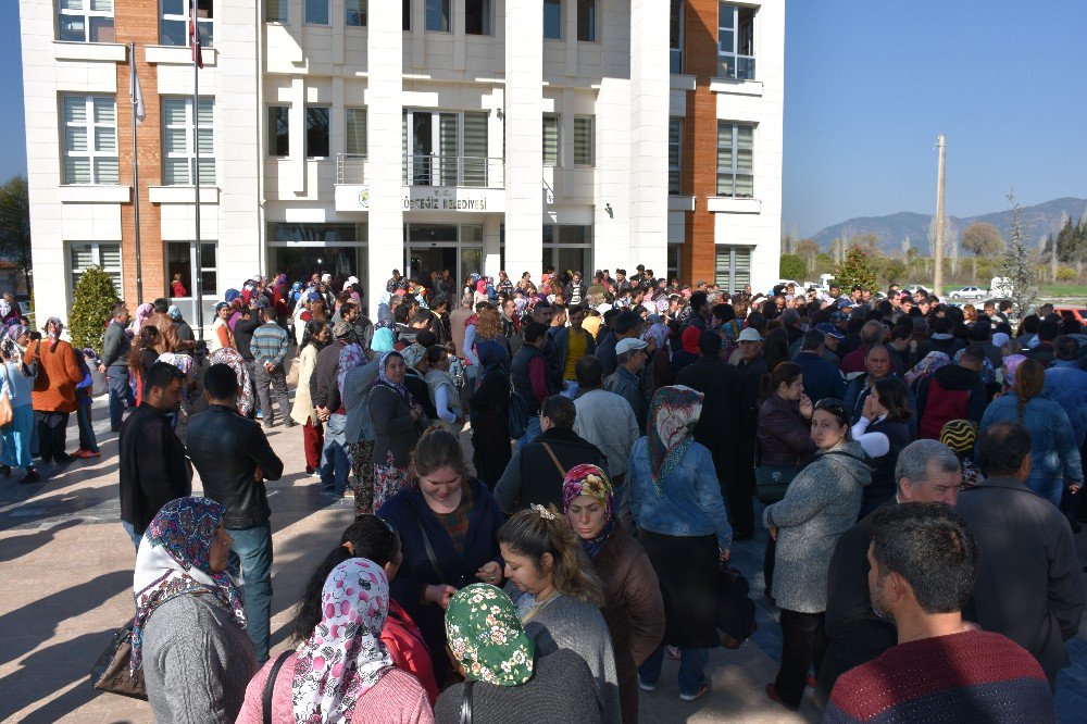 Köyceğiz’de İşçi Piyangosu