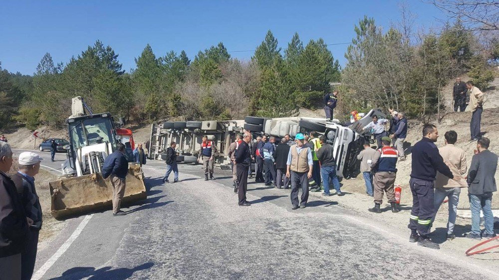 Gediz-hisarcık Karayolunda Trafik Kazası: 1 Yaralı