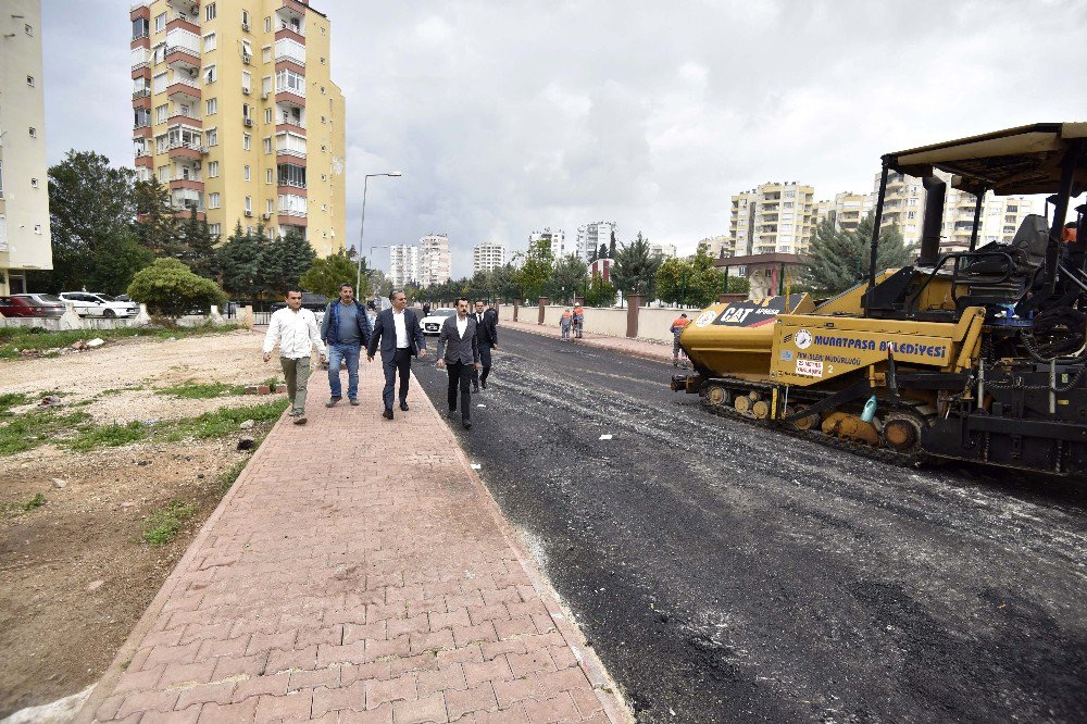 Başkan Uysal’dan Asfalt Denetimi