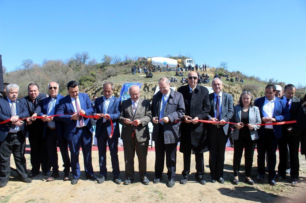 Elmalı Mahallesi İçme Suyunun Temeli Atıldı