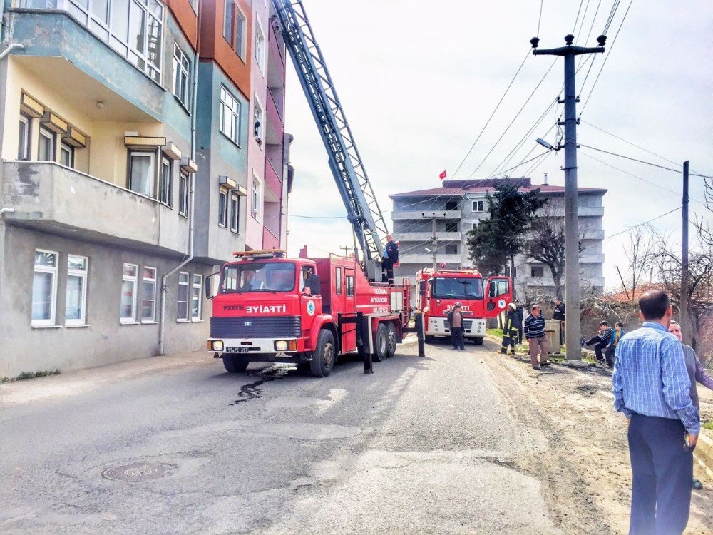 Apartmanda Yangın Paniği