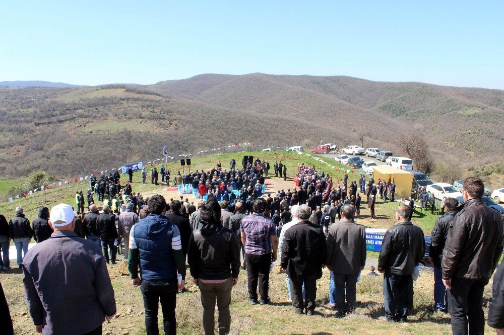 Elmalı Mahallesi İçme Suyunun Temeli Atıldı