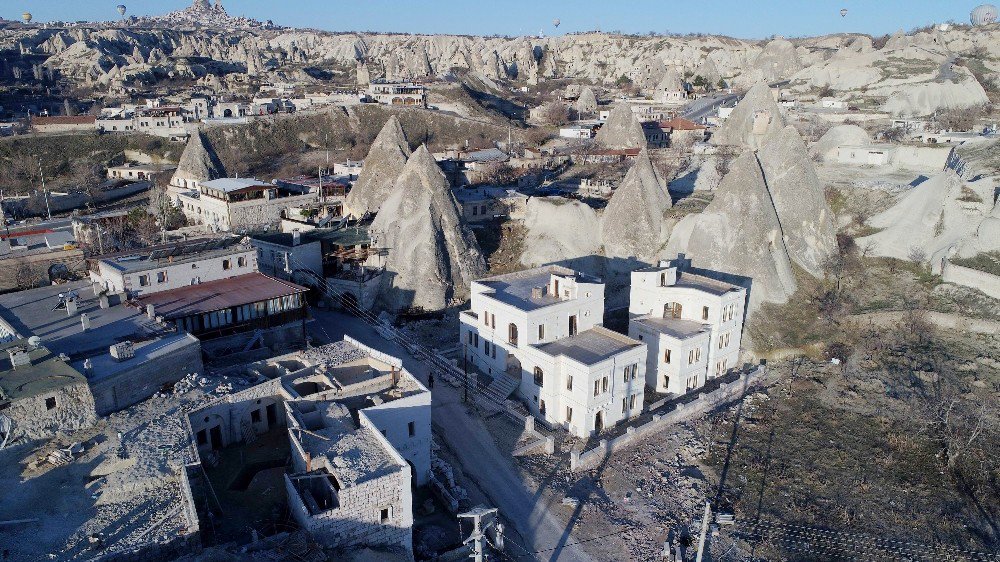 Kapadokya’da Peribacaları Yok Ediliyor