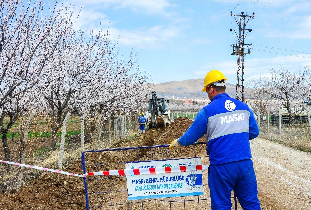 Bağtepe Mahallesinde Kanalizasyon Altyapı Çalışması