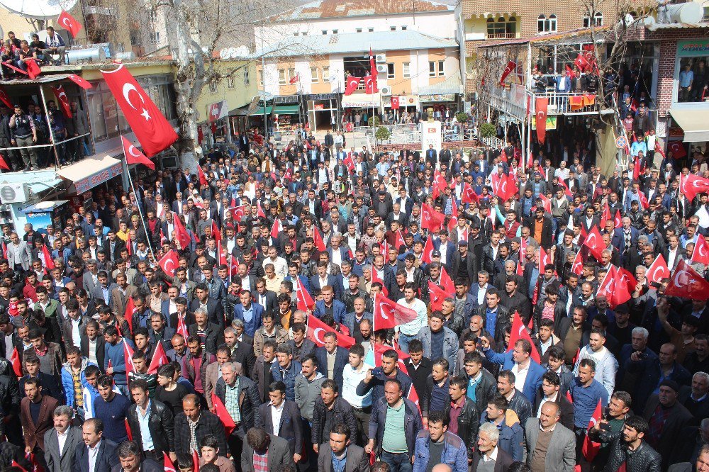 Sason’da ‘Teröre Hayır, Kardeşliğe Evet’ Mitingi