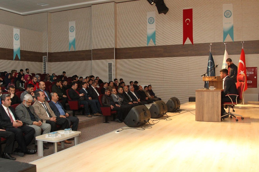 Bitlis’te “Müslüman’ın Hayata Bakışı” Konferansı