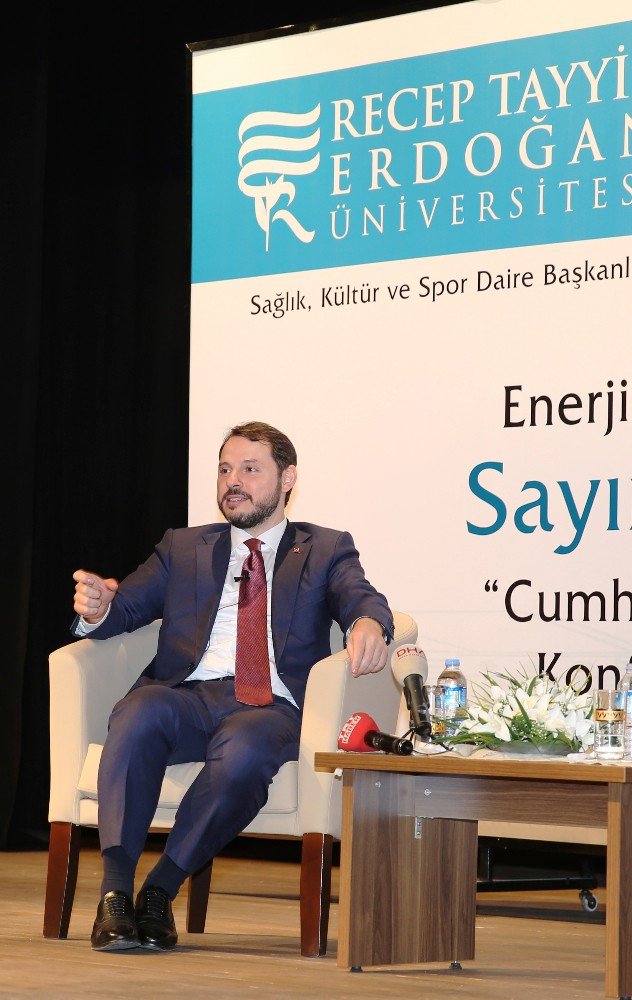 Enerji Ve Tabii Kaynaklar Bakanı Albayrak Rize’de